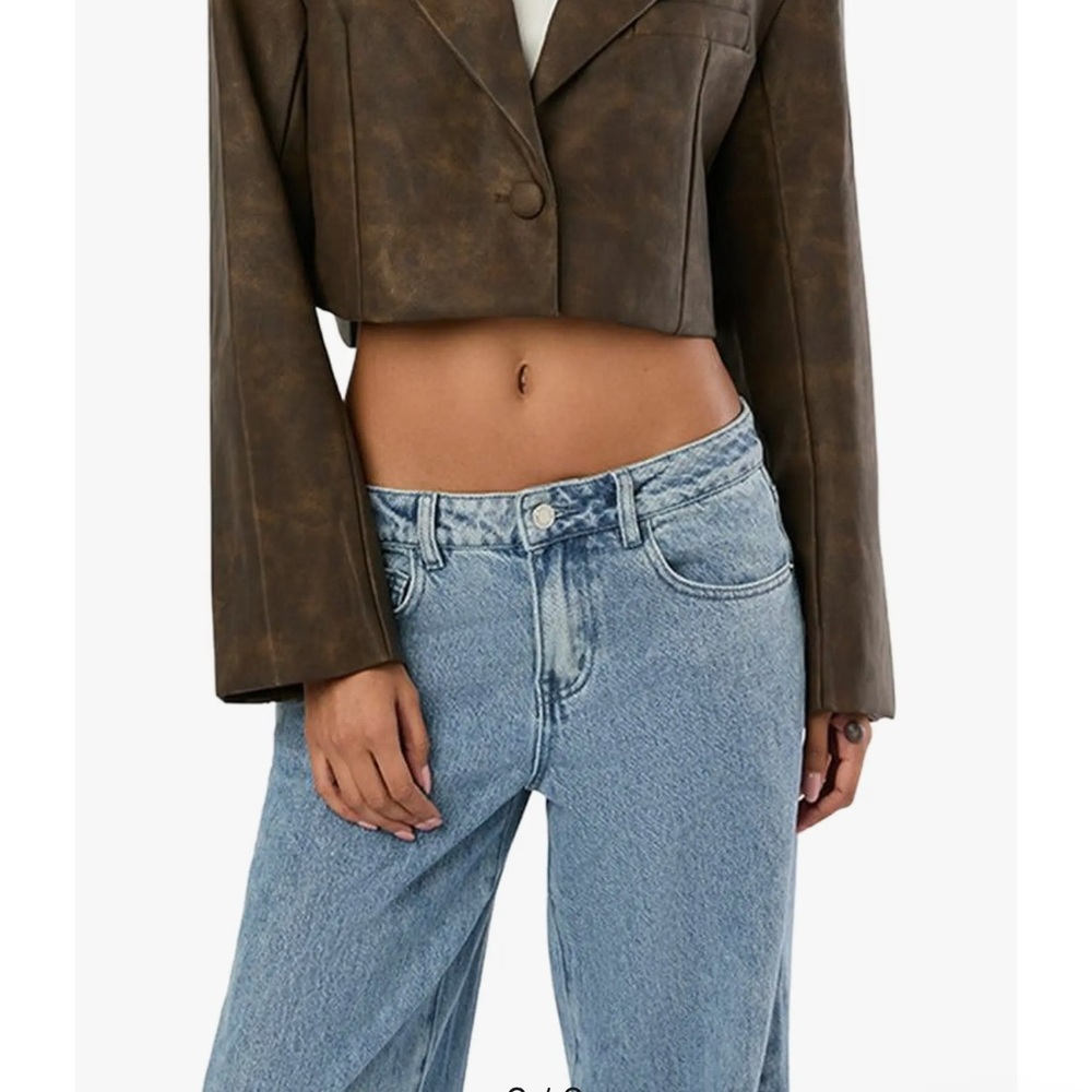 WeWoreWhat Patina Cropped Blazer